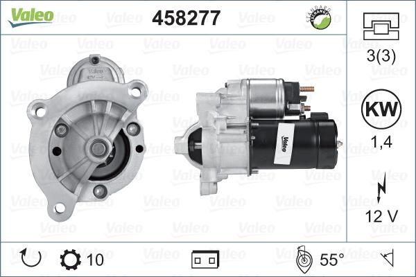 Valeo 458277 - Starteris autodraugiem.lv