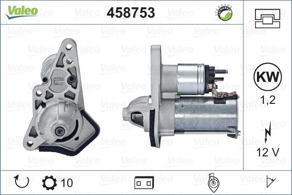 Valeo 458753 - Starteris autodraugiem.lv