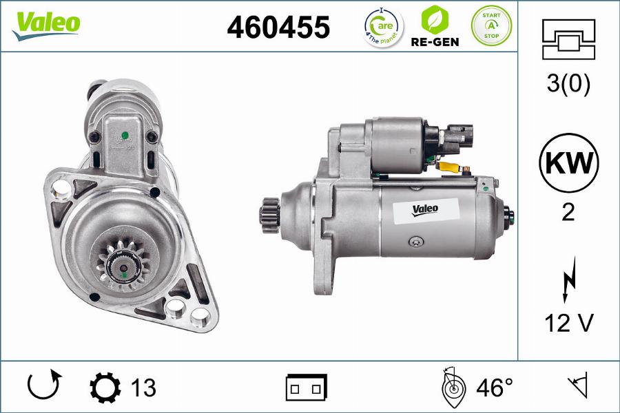 Valeo 460455 - Starteris autodraugiem.lv