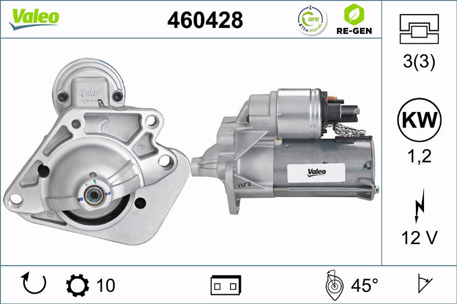 Valeo 460428 - Starteris autodraugiem.lv