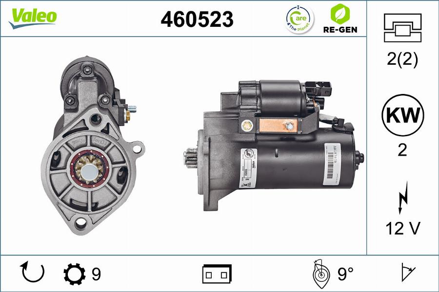 Valeo 460523 - Starteris autodraugiem.lv