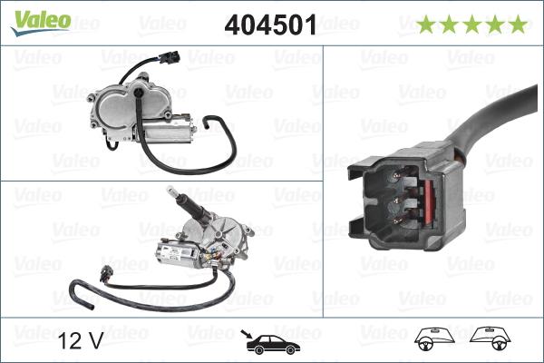 Valeo 404501 - Stikla tīrītāju motors autodraugiem.lv