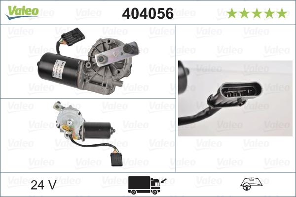 Valeo 404056 - Stikla tīrītāju motors autodraugiem.lv