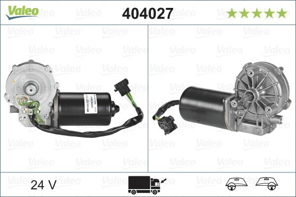 Valeo 404027 - Stikla tīrītāju motors autodraugiem.lv