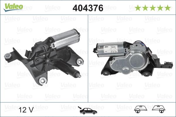 Valeo 404376 - Stikla tīrītāju motors autodraugiem.lv