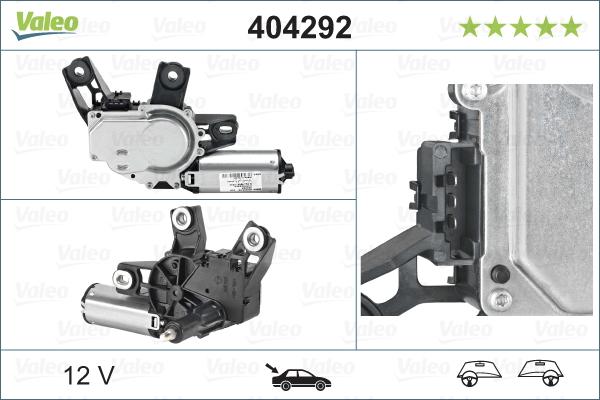 Valeo 404292 - Stikla tīrītāju motors autodraugiem.lv