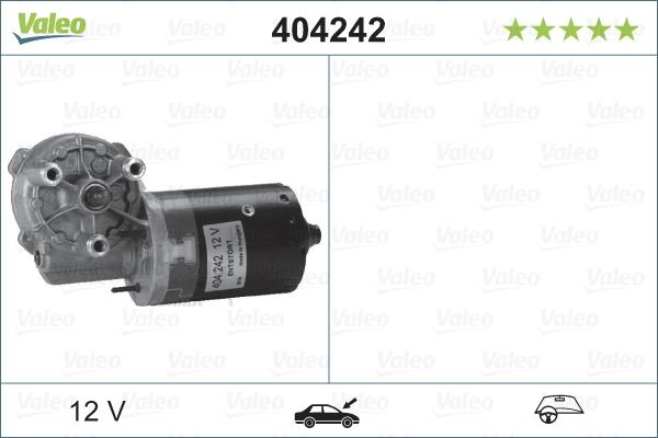 Valeo 404242 - Stikla tīrītāju motors autodraugiem.lv