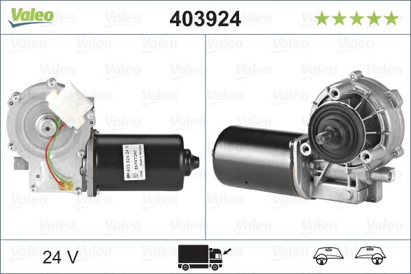 Valeo 403924 - Stikla tīrītāju motors autodraugiem.lv