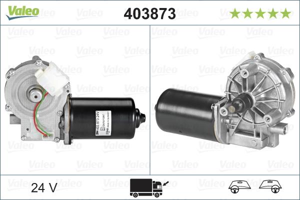 Valeo 403873 - Stikla tīrītāju motors autodraugiem.lv