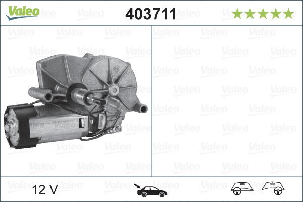 Valeo 403711 - Stikla tīrītāju motors autodraugiem.lv