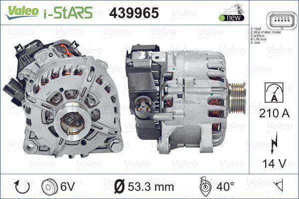 Valeo 439965 - Starteris-ģenerators autodraugiem.lv