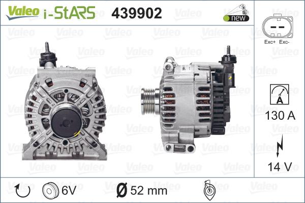 Valeo 439902 - Starteris-ģenerators autodraugiem.lv
