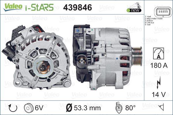 Valeo 439846 - Starteris-ģenerators autodraugiem.lv
