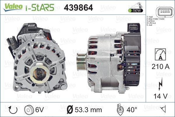 Valeo 439864 - Starteris-ģenerators autodraugiem.lv