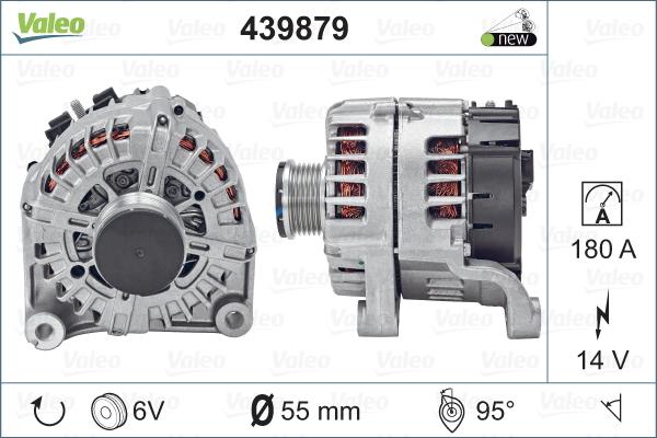 Valeo 439879 - Ģenerators autodraugiem.lv