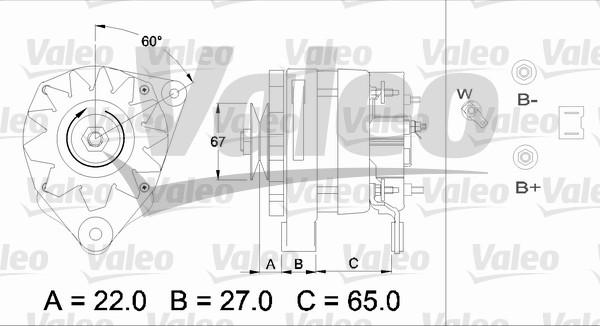 Valeo 436464 - Ģenerators autodraugiem.lv