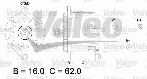 Valeo 436416 - Ģenerators autodraugiem.lv
