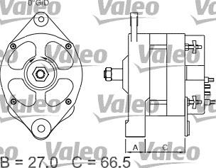 Valeo 436434 - Ģenerators autodraugiem.lv