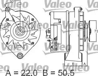 Valeo 436437 - Ģenerators autodraugiem.lv