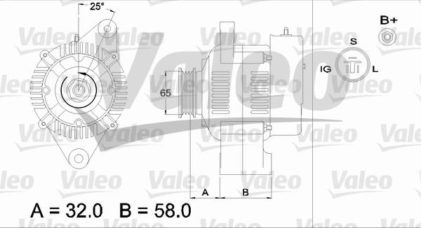 Valeo 436515 - Ģenerators autodraugiem.lv