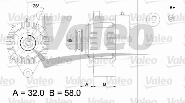 Valeo 436516 - Ģenerators autodraugiem.lv
