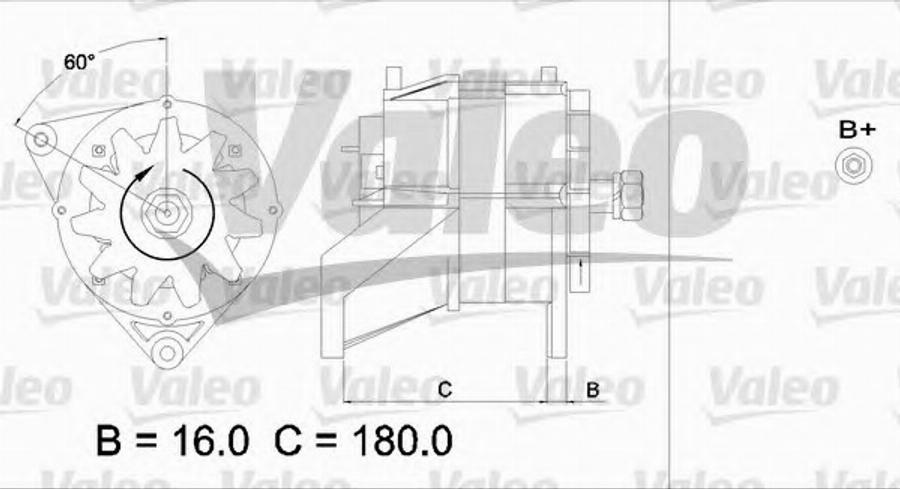 Valeo 436584 - Ģenerators autodraugiem.lv