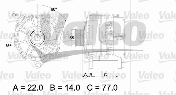 Valeo 436685 - Ģenerators autodraugiem.lv
