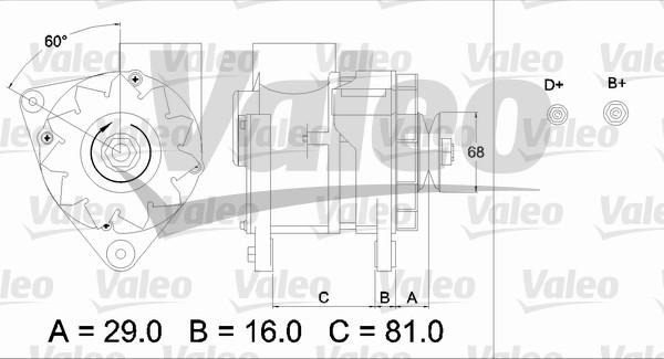 Valeo 436630 - Ģenerators autodraugiem.lv