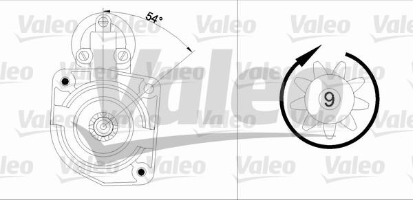 Valeo 436047 - Starteris autodraugiem.lv