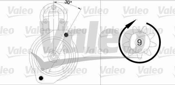 Valeo 436004 - Starteris autodraugiem.lv