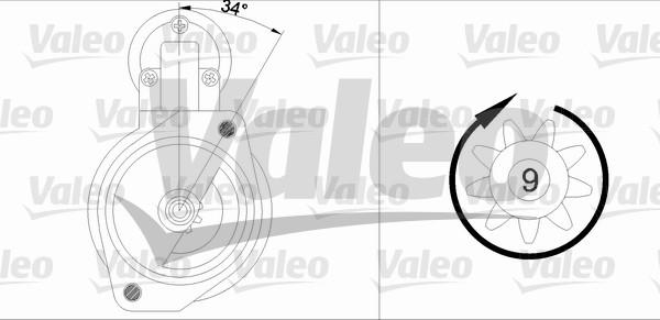 Valeo 436005 - Starteris autodraugiem.lv