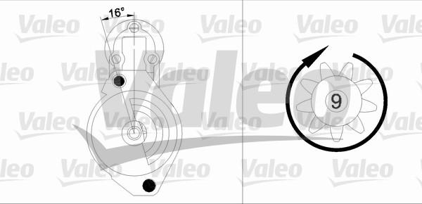 Valeo 436006 - Starteris autodraugiem.lv