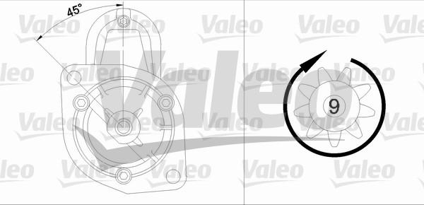 Valeo 436001 - Starteris autodraugiem.lv