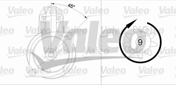 Valeo 436011 - Starteris autodraugiem.lv