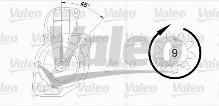 Valeo 436012 - Starteris autodraugiem.lv