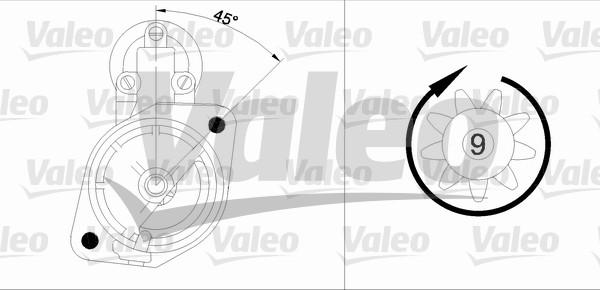 Valeo 436085 - Starteris autodraugiem.lv