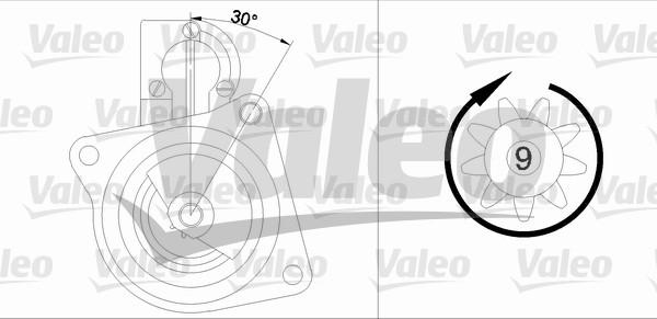 Valeo 436037 - Starteris autodraugiem.lv