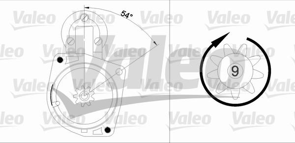 Valeo 436021 - Starteris autodraugiem.lv