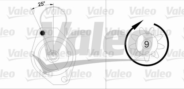 Valeo 436023 - Starteris autodraugiem.lv