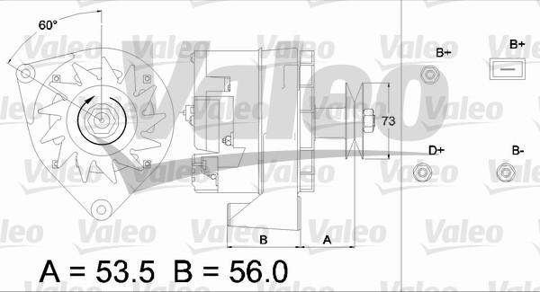 Valeo 436199 - Ģenerators autodraugiem.lv