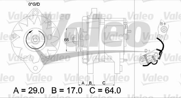 Valeo 436112 - Ģenerators autodraugiem.lv
