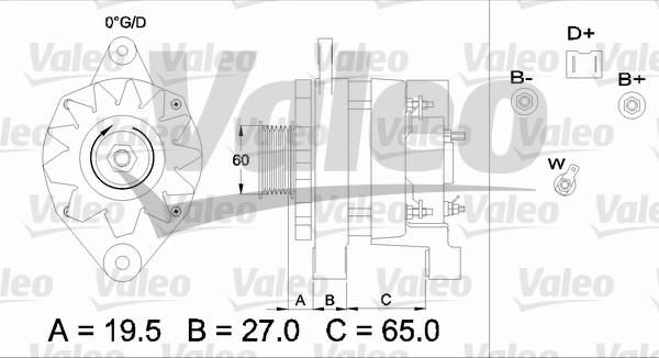 Valeo 436372 - Ģenerators autodraugiem.lv