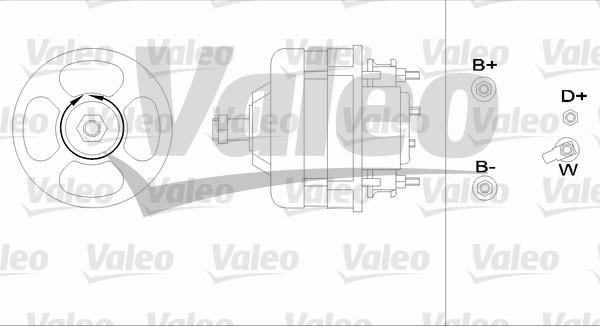 Valeo 436377 - Ģenerators autodraugiem.lv