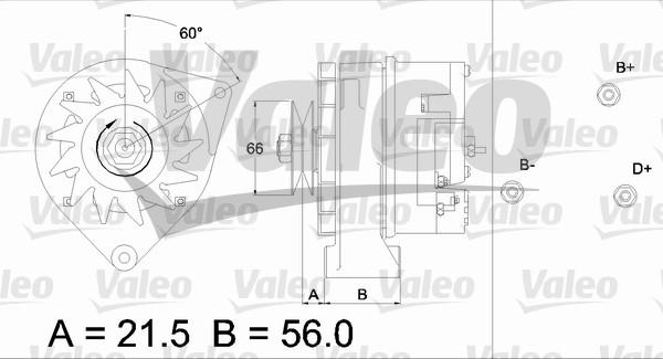 Valeo 436286 - Ģenerators autodraugiem.lv