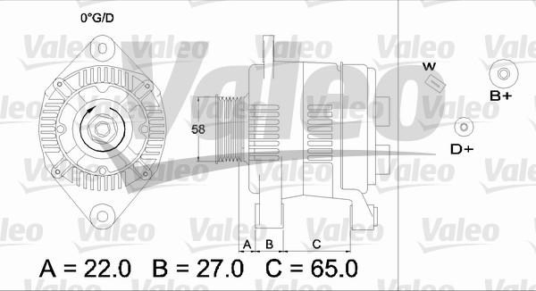 Valeo 436275 - Ģenerators autodraugiem.lv