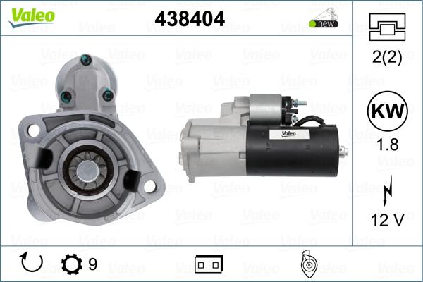 Valeo 438404 - Starteris autodraugiem.lv