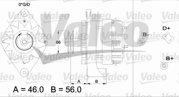 Valeo 433417 - Ģenerators autodraugiem.lv