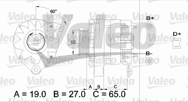 Valeo 433489 - Ģenerators autodraugiem.lv