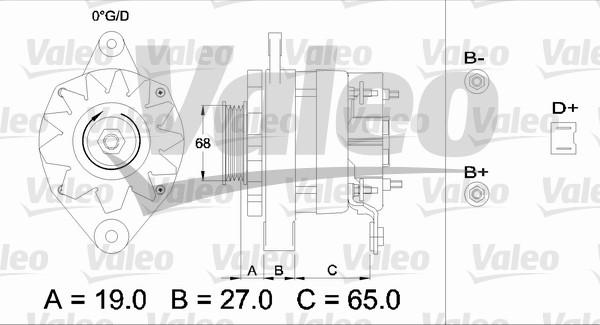 Valeo 433420 - Ģenerators autodraugiem.lv