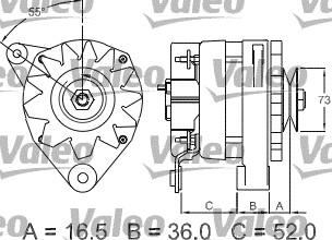 Valeo 433368 - Ģenerators autodraugiem.lv